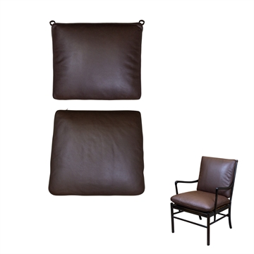 Dyn-set i Basic Select Läder med Kaltskum fyllning till OW149 / PJ149 Colonial chair